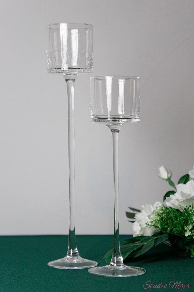 wazon szklany wysoka nozka okragly wypożyczenie szkło 4 683x1024 - WAZONY/SZKŁO